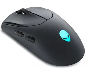 DELL Alienware AW720M Schwarz / Kabellose optische Gaming-Maus / 26000 dpi / 8 Tasten / RGB / 2,4 GHz / USB
