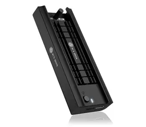 Icy Box IB-180MC-C31 schwarz / Dockingstation für M.2 NVMe&SATA SSD 