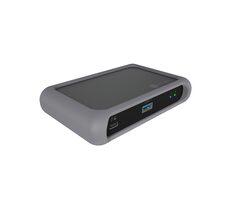Icy Box IB-HUB801-TB4 schwarz-grau / USB-C HUB / 1x USB 3.2 A / 3x Thunderbolt USB-C 