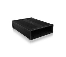 Icy Box IB-525-U3 schwarz / externe Box für Mechanik/Festplatte / 5,25" SATA 