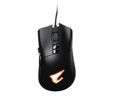 GIGABYTE AORUS M3 Schwarz / Optische Gaming-Maus / 6400 DPI / USB / 1,8 m