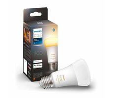 Philips Hue LED-Lampe E27 8W weiß / Smarte LED-Lampe / 1100 lm / 2200-6500 K / dimmbar 