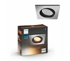 Philips Hue WA Milliskin Decken-LED-Leuchte quadratisch 1xGU10 5W / 350lm / 2200-6500K / IP20 