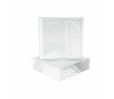 MediaRange BOX31-T CD Jewelcase Cover für 1 Disc klar (5 Stk.)