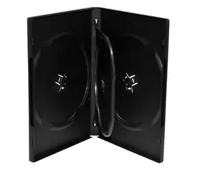 MediaRange BOX35-4 DVD-Hülle für 4 Discs schwarz (5 Stk.)