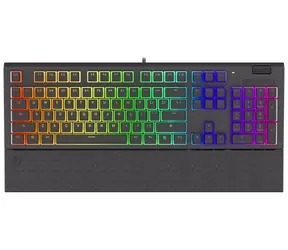 Endorfy Omnis Pudding Blue schwarz / Gaming-Tastatur / mechanisch / Kailh Blue / RGB / US-Layout / 1,8 m