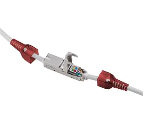PremiumCord Anschlussdose für geschirmte Cat.6-Kabel
