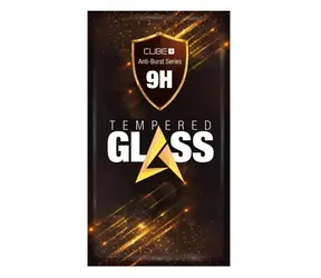 CUBE1 Full Cover Schutzhülle aus gehärtetem Glas 2.5D für Samsung Galaxy S22+/S23+ schwarz / über das gesamte Display klebend / 9H