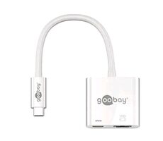 goobay 62110 TV Adapter USB-C Stecker > HDMI Buchse & USB-C