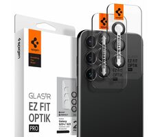 Spigen Glass EZ Fit Optik Pro Kameraschutzglas für Samsung Galaxy S23/S23+ 2 Stk