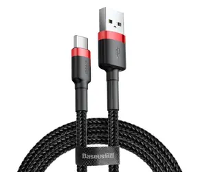 Baseus CATKLF-C91 Kabel USB-A auf USB-C 2m schwarz / 2A 