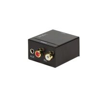 LogiLink CA0101 Toslink - Cinch - Klinke Audioadapter schwarz