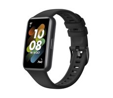 FIXED Silikonarmband Silikonarmband für Huawei Band 7 schwarz