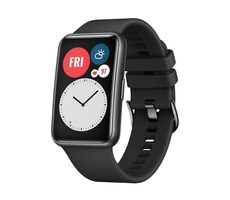 FIXED Silikonarmband Silikonarmband für Huawei Watch FIT schwarz