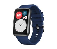 FIXED Silikonarmband Silikonarmband für Huawei Watch FIT blau