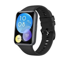 FIXED Silikonarmband Silikonarmband für Huawei Watch FIT2 schwarz