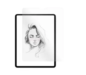 FIXED PaperGlass Screen Protector aus gehärtetem Glas für Apple iPad Pro 12,9" (2018/2020/2021/2022) klar