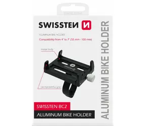 Swissten BC2 / Fahrradtelefonhalter 4" bis 7"