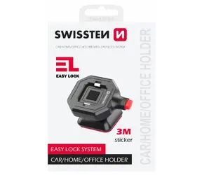Swissten Easy Lock Auto/Heim/Büro / für 4" bis 6,8"