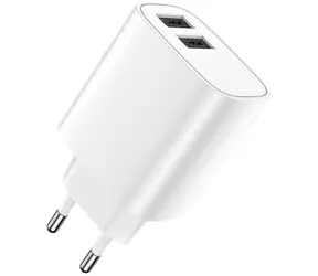 Forever LS-03 weiß / Ladegerät / USB / 5V / 2,4A