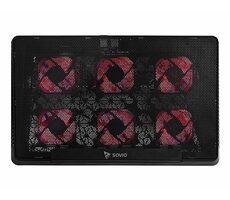 Savio COS-01 schwarz / Kühlpad für Laptop 17"