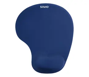 Savio MP-01NB blau / Mauspad mit Handballenauflage