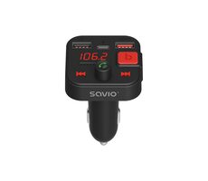 Savio TR-15 FM-Transmitter mit LCD / Bluetooth 5.3
