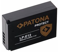 Patona Akku für Foto Canon LP-E12 850mAh / Li- ION / Protect