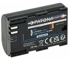 Patona Platinum Akku für Canon Foto LP-E6NH 2250mAh / Li- ION / USB-C Aufladung