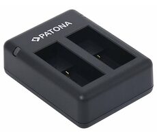 Patona Ladegerät für Dual GoPro Hero 9 / Hero 10 / Hero 11 Digitalkamera / AHDBT901