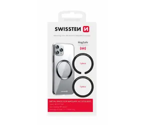 Swissten Satz Metallscheiben / für MagSafe-Hüllen 