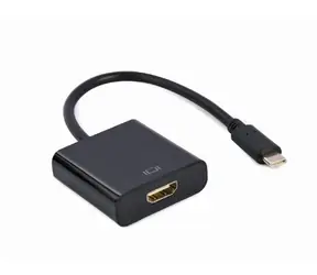 Gembird Adapter USB Typ-C (M) auf HDMI (F) 0,15 m schwarz