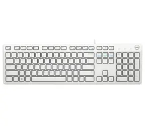 DELL KB-216 GER weiß / Multimedia-Tastatur / GER / QWERTZ / USB