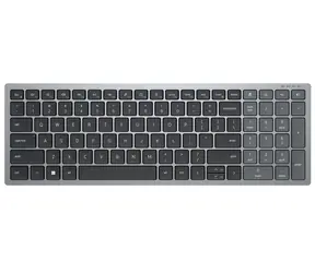 DELL KB-740 CZ grau / Kabellose Tastatur / CZ / QWERTZ / USB / Bluetooth
