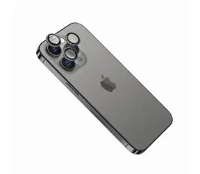 FIXED Kameraglas Kameraobjektiv-Schutzglas für Apple iPhone 13/13 Mini Space Grau