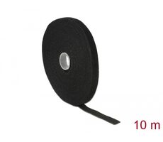 DeLock Klettband auf Rolle L 10m x B 13mm schwarz