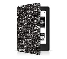 Connect IT Hülle für Amazon New Kindle 2022 Doodle schwarz
