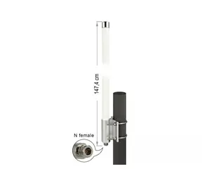 DeLock LoRa 868 MHz Antenne N-Buchse 8 dBi 147,4cm weiß