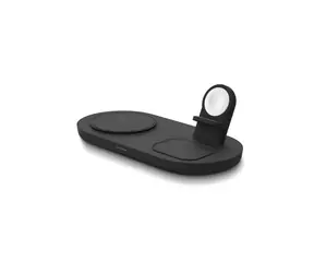 UNIQ Aereo Mag 3in1 kabelloses Ladegerät für Apple iPhone & Apple Watch & Apple AirPods grau 15/10W