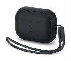 Spigen Silicone Fit Schutzhülle für Apple AirPods Pro 2 schwarz