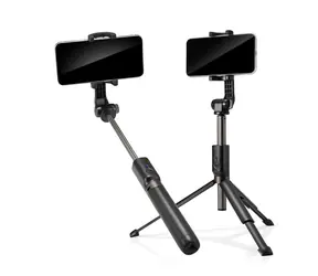 Spigen S530W Selfie Stick Stativ schwarz / Telefonstativ / Breite 5,6 cm bis 8,4 cm