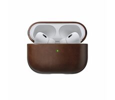 Nomad Ledertasche für Apple Airpods Pro 2 braun