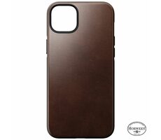 Nomad Modern Leather MagSafe Cover für Apple iPhone 14 PLUS dunkelbraun