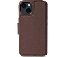 Decoded Leather Abnehmbare Wallet abnehmbare Lederhülle für Apple iPhone 14 PLUS braun