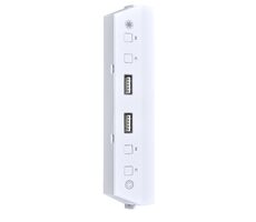Lian Li-Lancool 216 ARGB-Steuerungs- und USB-Modul weiß / Lichteffekttaste