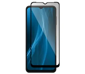 MyScreen Diamond Glass edge FullGlue - Schutzglas für Samsung Galaxy A02s, schwarz