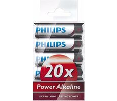 Philips Batterien AA Power Alkaline - 20 Stk