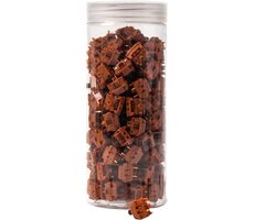Keychron Gateron Cap V2 Golden- Braunes Schalterset - 110 Stück / Schalter für mechanische Tastatur / Braun
