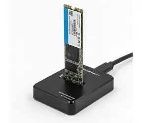 Qoltec 50314 Dockingstation für SSD M.2 SATA NGFF USB 3.1
