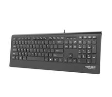 Natec Barracuda Schwarz / Tastatur / Kabelgebunden (USB) / US 